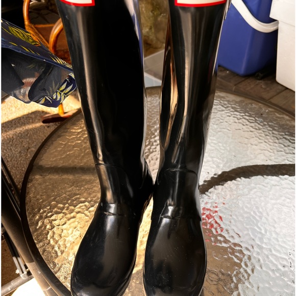 Hunter Tall Black Boot - Picture 4 of 4